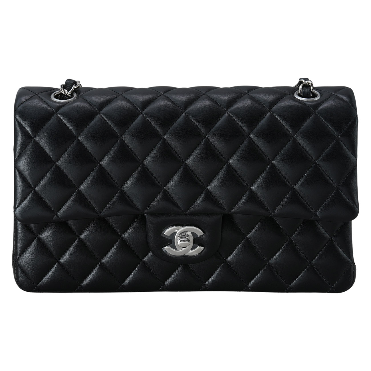 CHANEL(USED)샤넬 클래식 램스킨 미듐