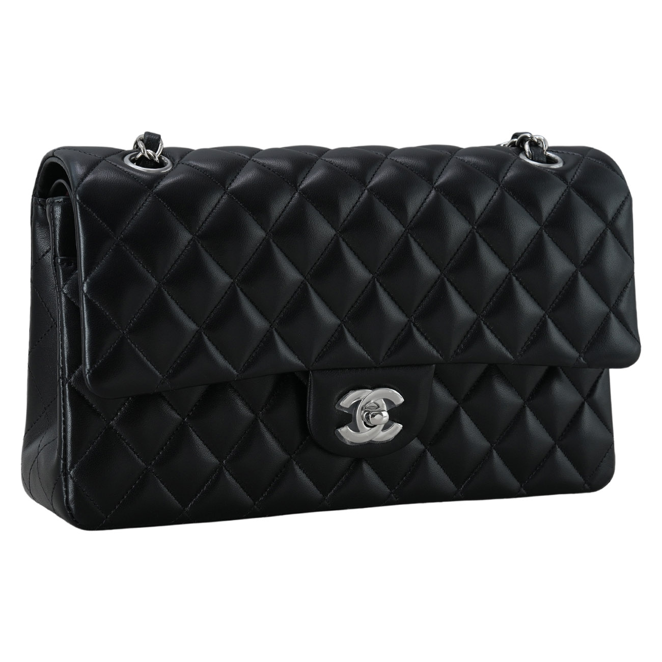 CHANEL(USED)샤넬 클래식 램스킨 미듐