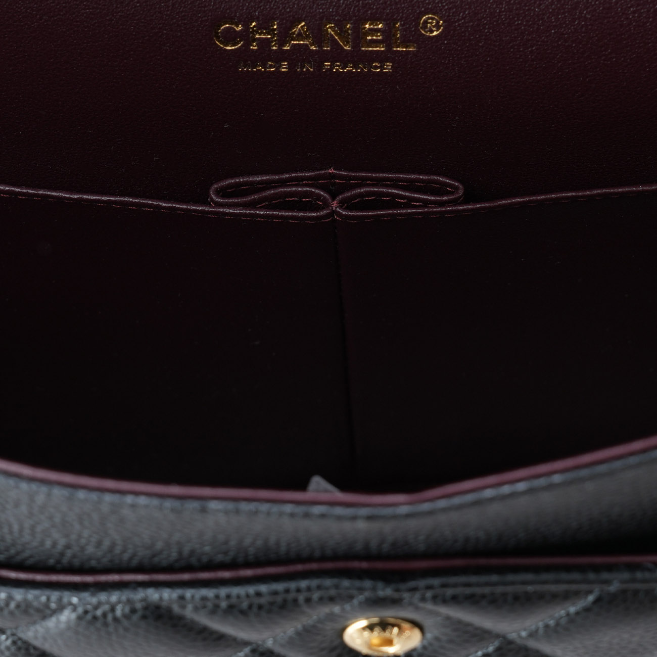 CHANEL(USED)샤넬 클래식 캐비어 맥시 플랩백