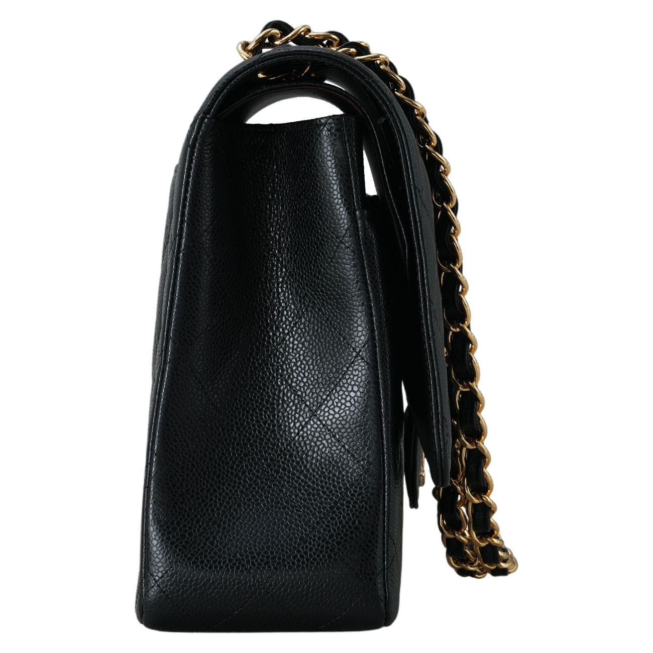 CHANEL(USED)샤넬 클래식 캐비어 맥시 플랩백