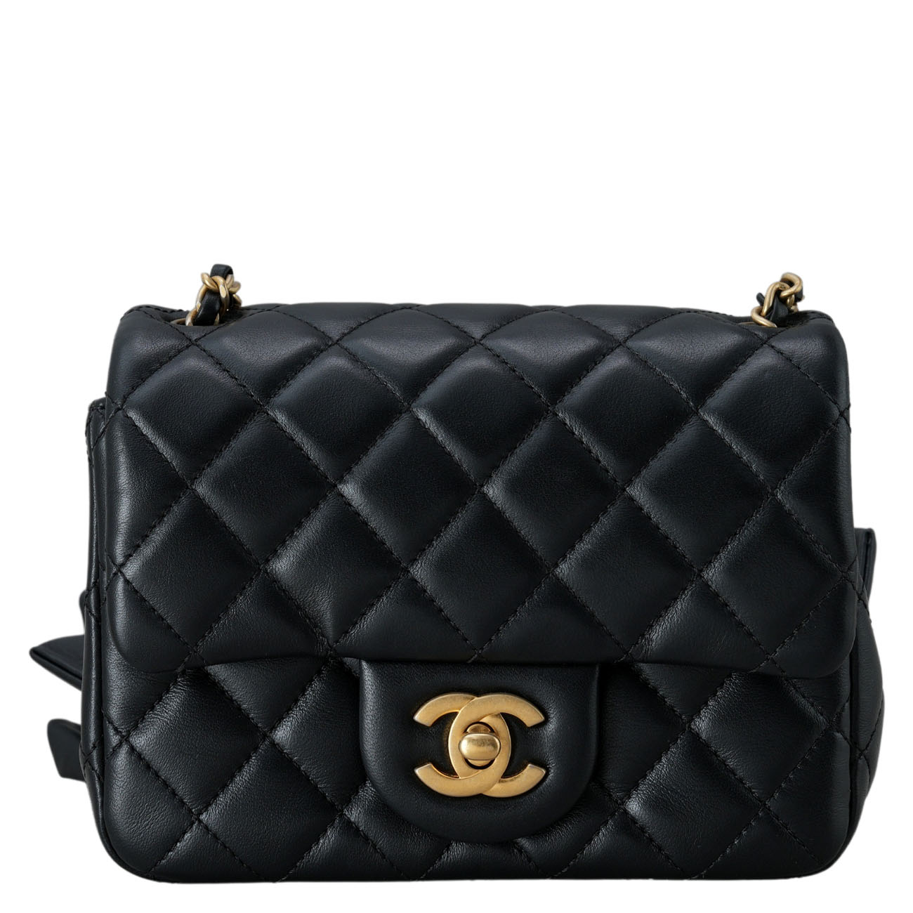 CHANEL(USED)샤넬 시즌 쁘띠삭 리본스트랩