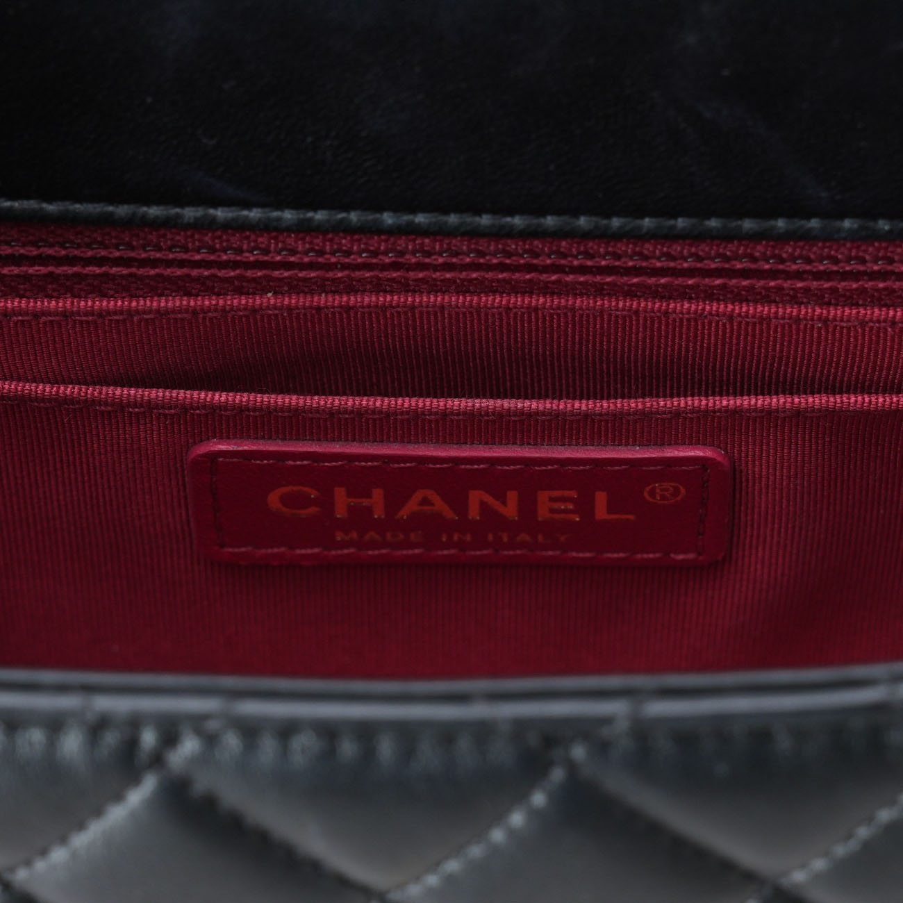 CHANEL(USED)샤넬 시즌 쁘띠삭 리본스트랩