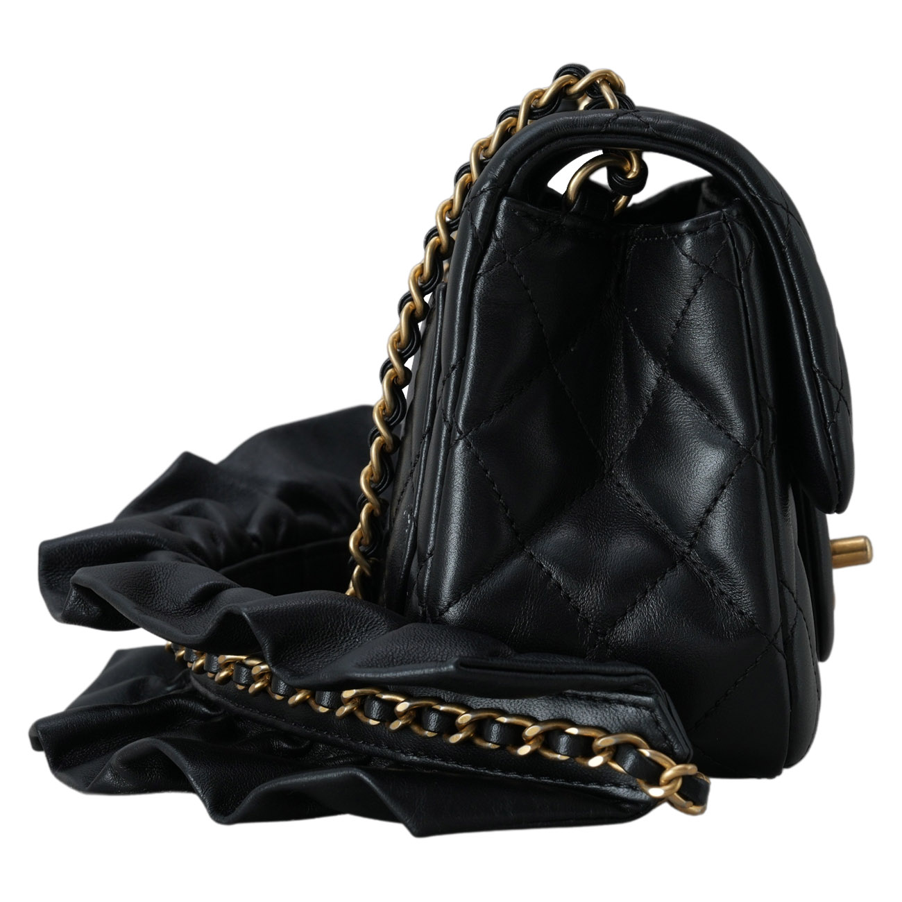 CHANEL(USED)샤넬 시즌 쁘띠삭 리본스트랩