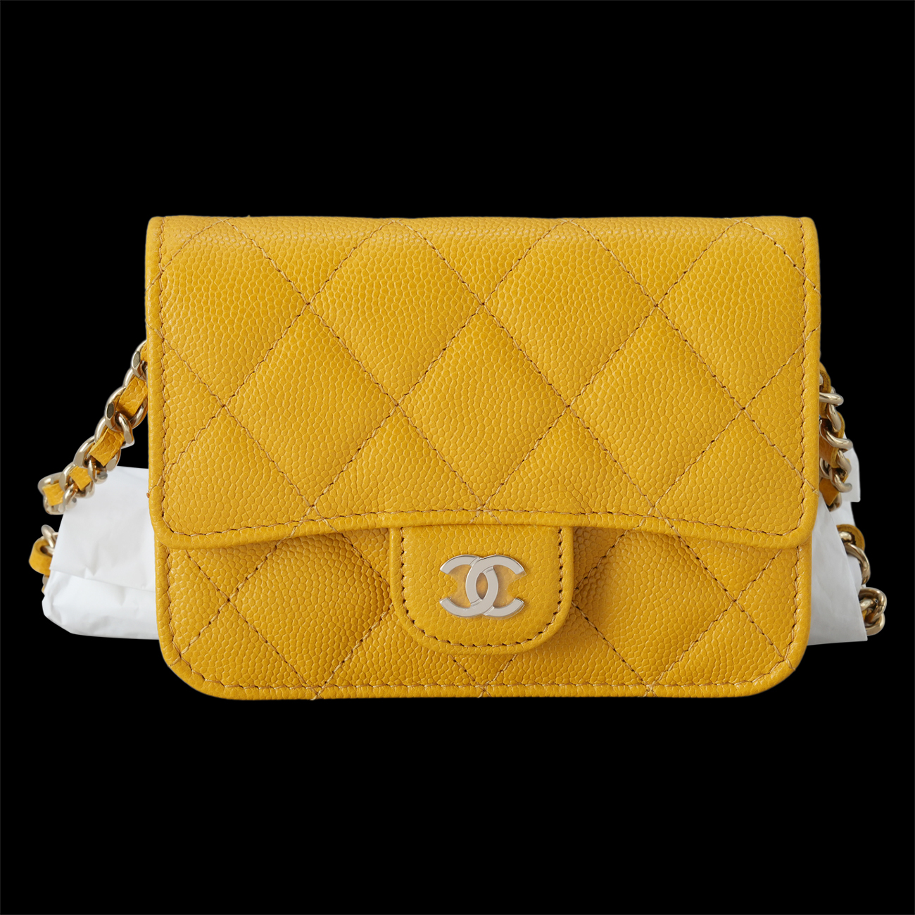 CHANEL(USED)샤넬 AP2727 캐비어 미니 WOC