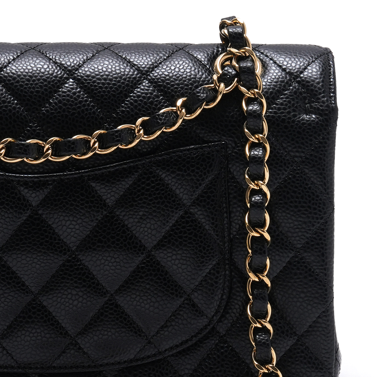 CHANEL(USED)샤넬 캐비어 클래식 미듐 플랩백