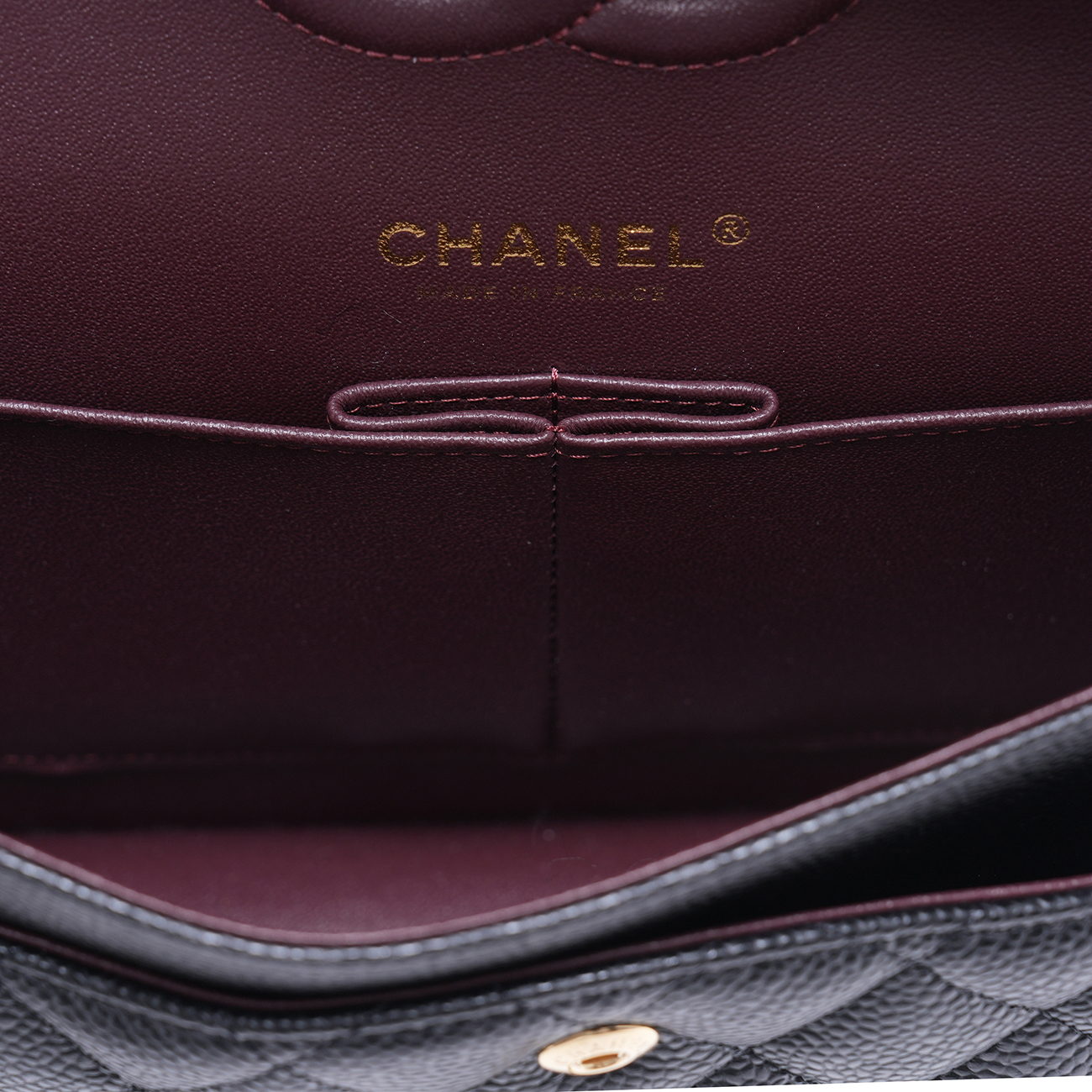 CHANEL(USED)샤넬 캐비어 클래식 미듐 플랩백