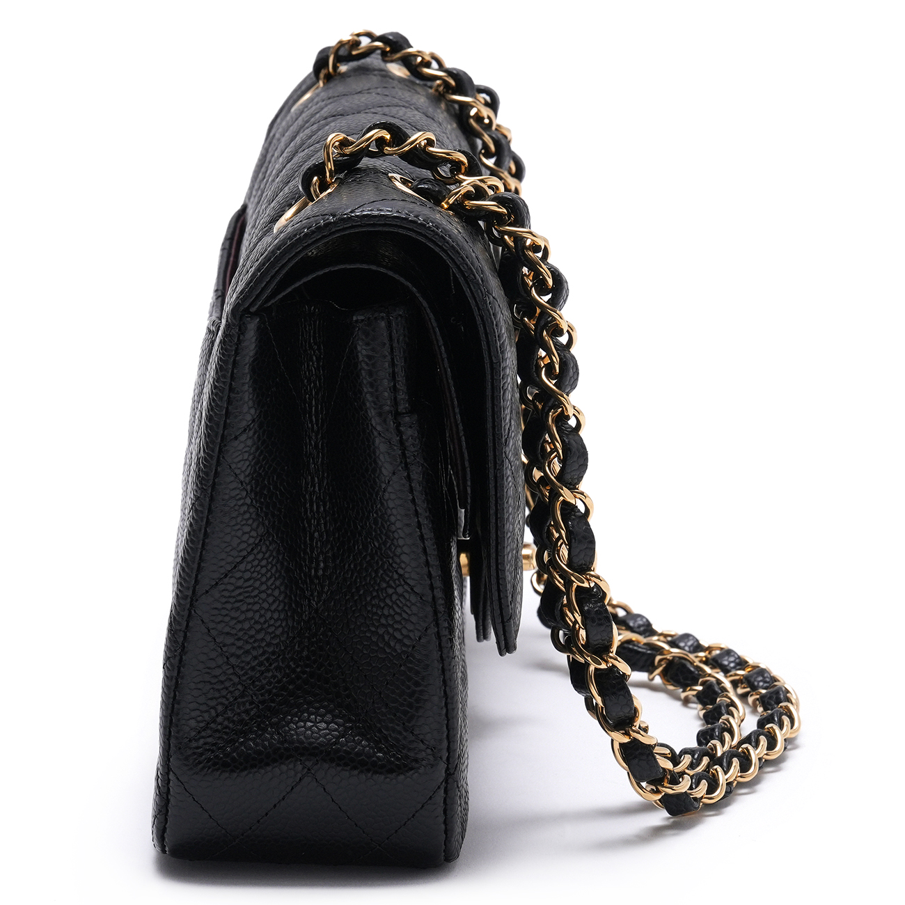 CHANEL(USED)샤넬 캐비어 클래식 미듐 플랩백