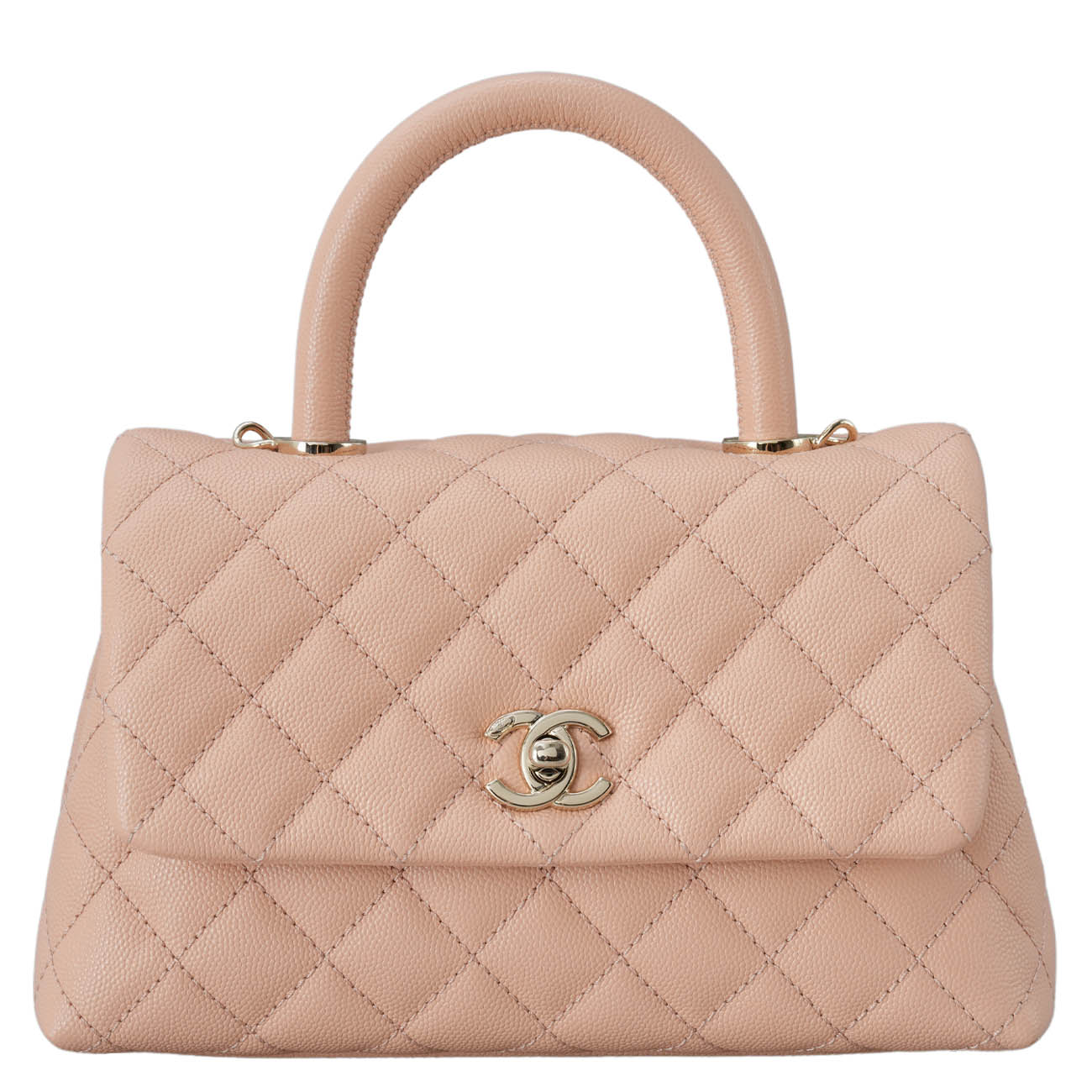 CHANEL(USED)샤넬 A92990 캐비어 코코핸들 스몰