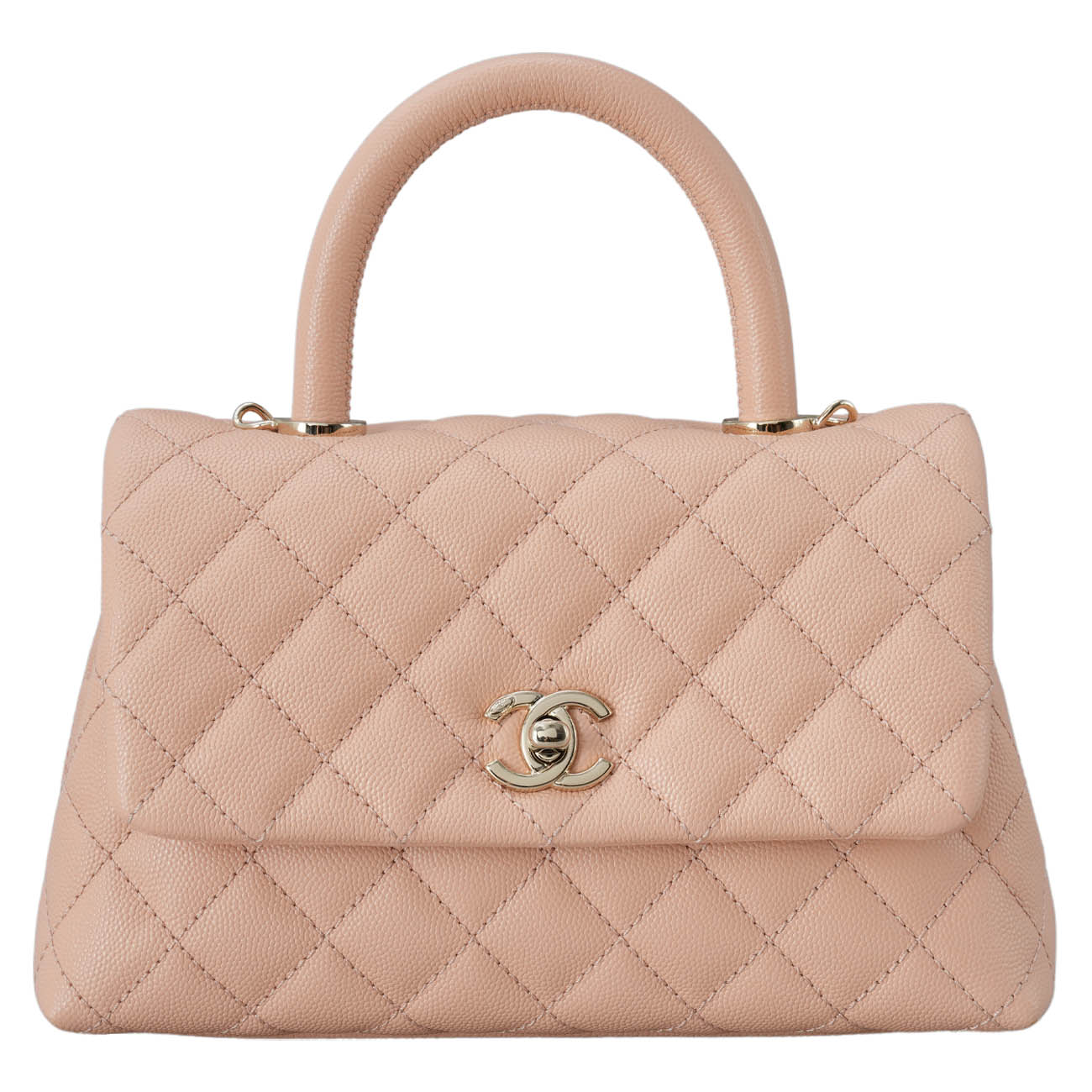 CHANEL(USED)샤넬 A92990 캐비어 코코핸들 스몰