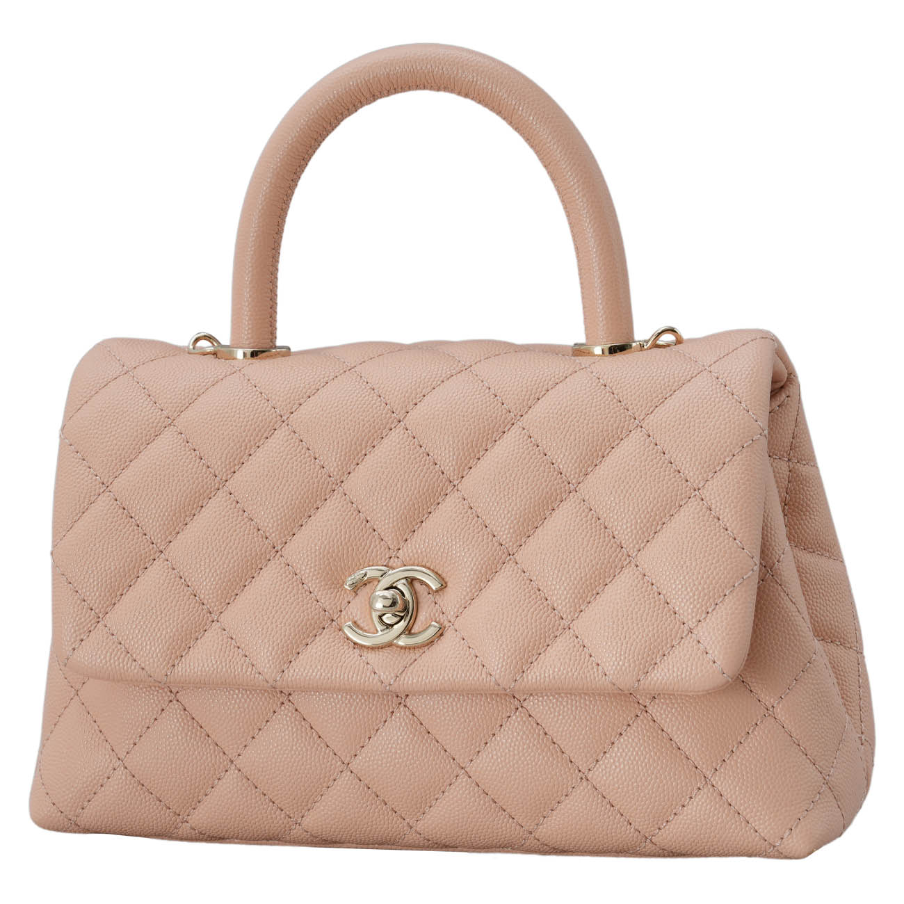 CHANEL(USED)샤넬 A92990 캐비어 코코핸들 스몰
