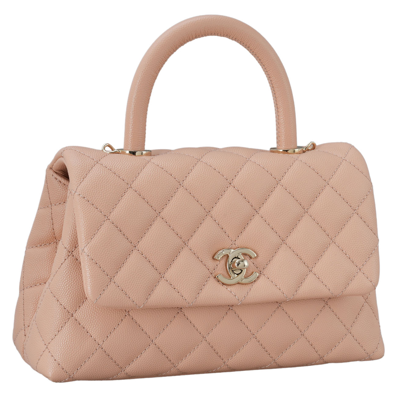 CHANEL(USED)샤넬 A92990 캐비어 코코핸들 스몰