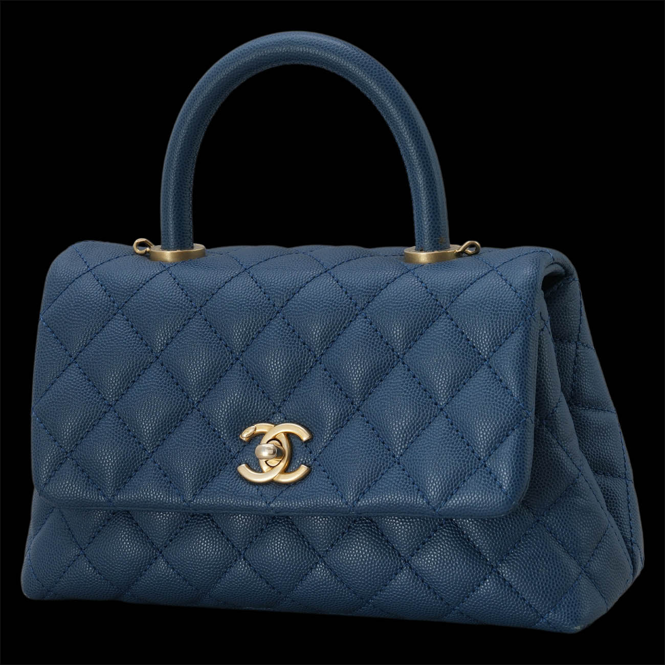CHANEL(USED)샤넬 캐비어 코코핸들 스몰