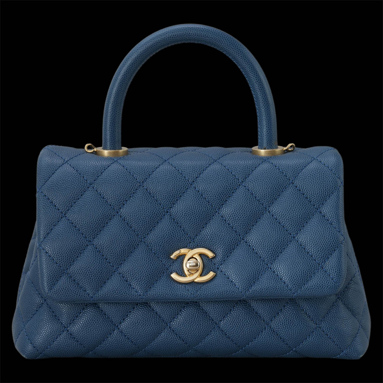 CHANEL(USED)샤넬 캐비어 코코핸들 스몰