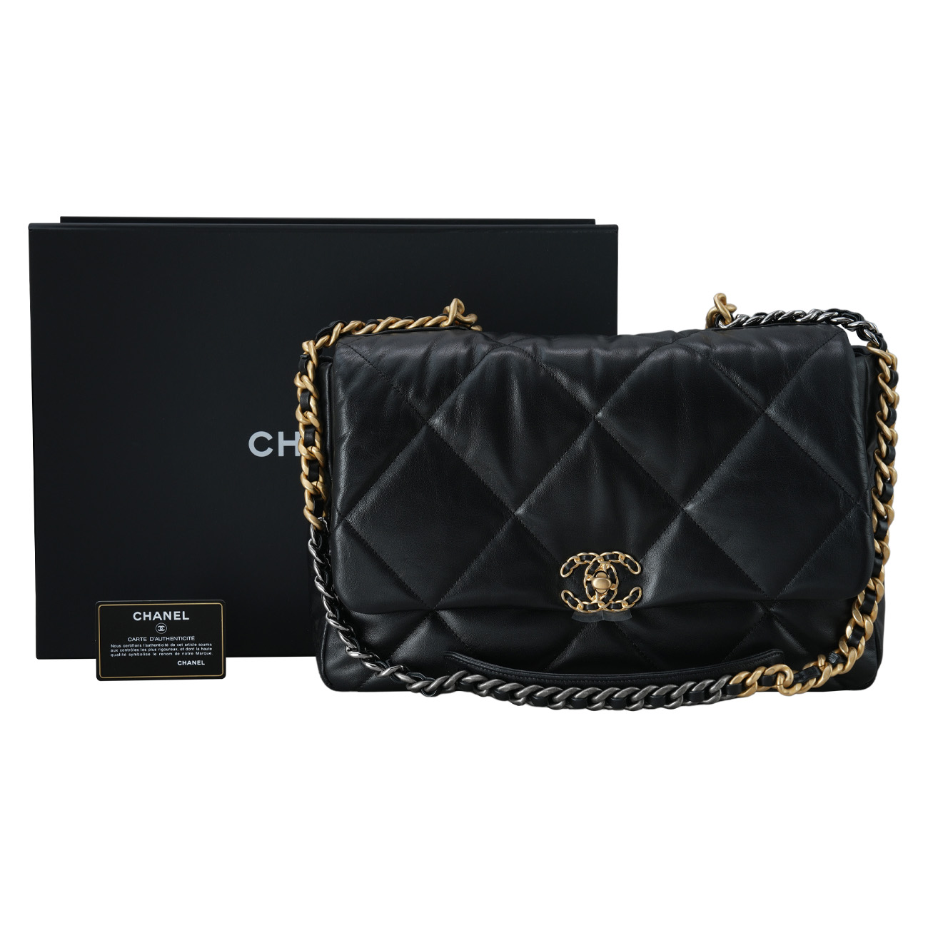 CHANEL(USED)샤넬 AS1162 19백 맥시