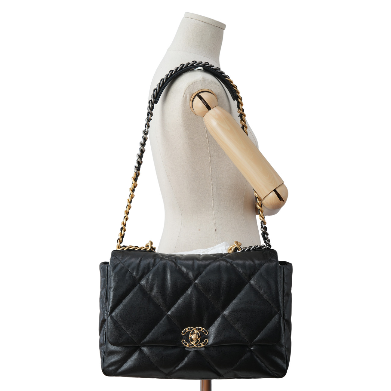 CHANEL(USED)샤넬 AS1162 19백 맥시