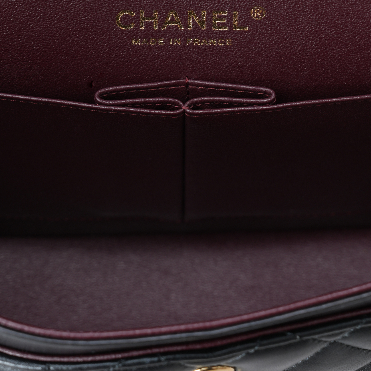 CHANEL(USED)샤넬 램스킨 클래식 미듐 플랩백