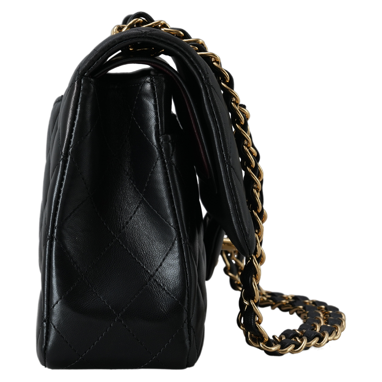CHANEL(USED)샤넬 램스킨 클래식 미듐 플랩백