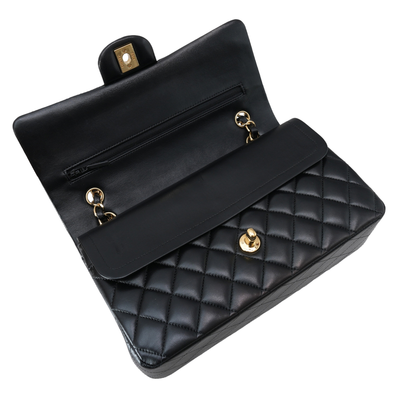 CHANEL(USED)샤넬 램스킨 클래식 미듐 플랩백