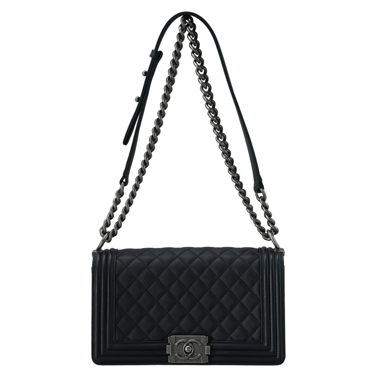 CHANEL(USED)샤넬 보이샤넬 미듐 체인 플랩백