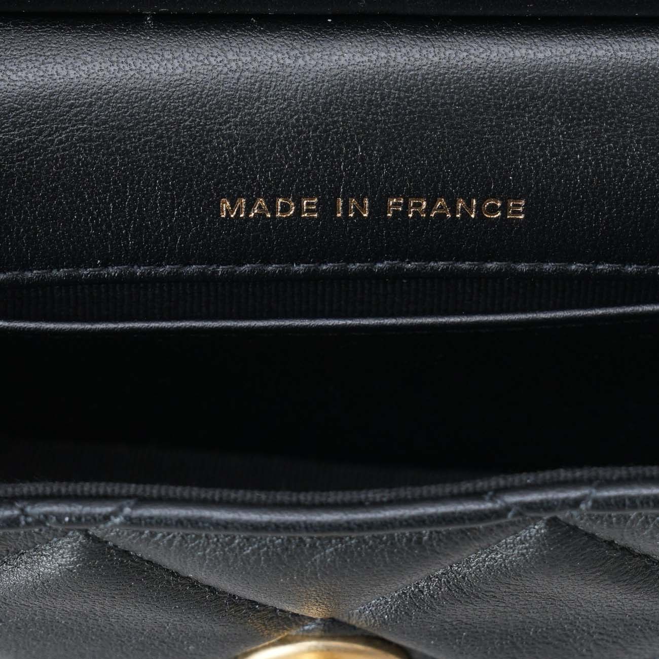 CHANEL(USED)샤넬 AP2271 공방 탑핸들 미니 체인지갑