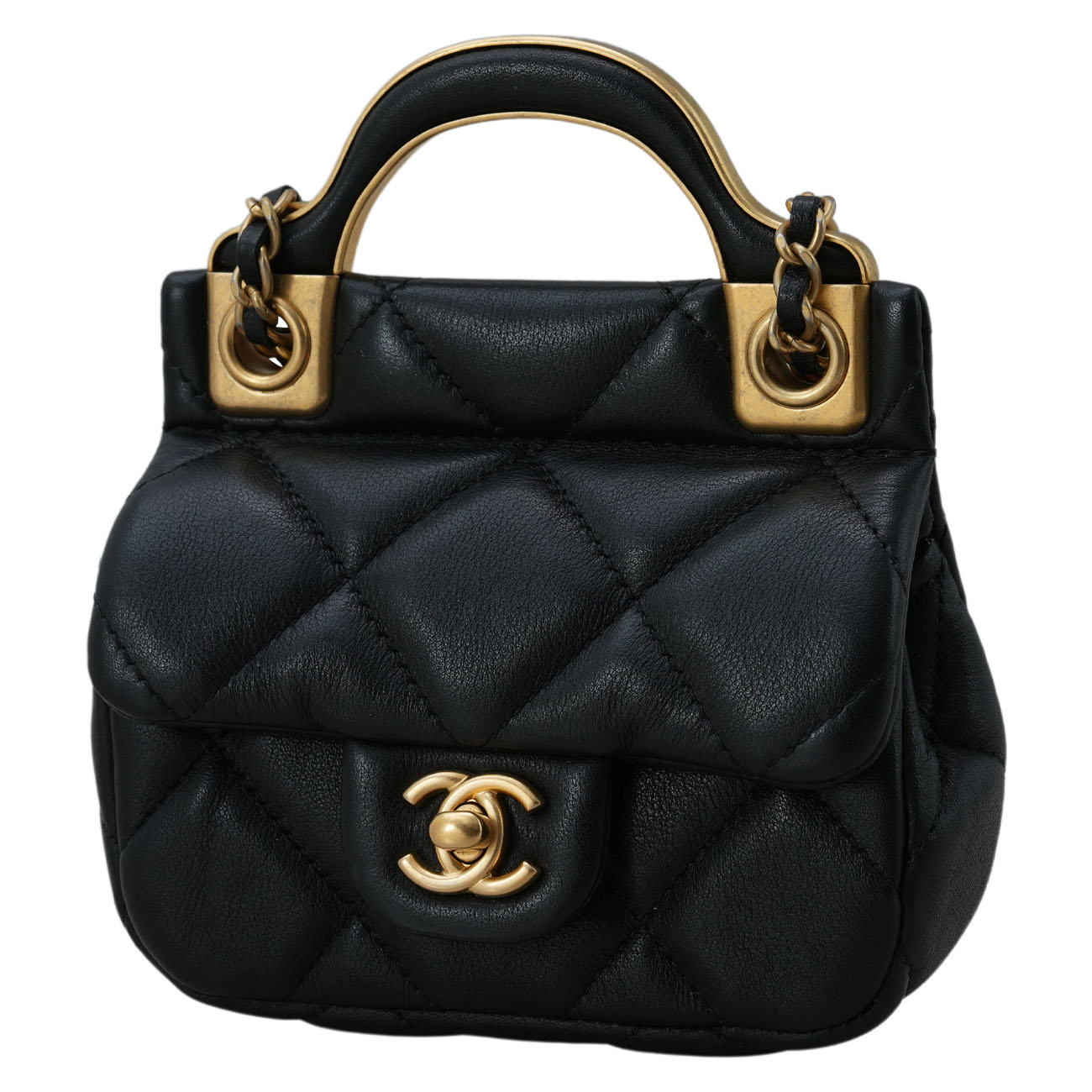 CHANEL(USED)샤넬 AP2271 공방 탑핸들 미니 체인지갑