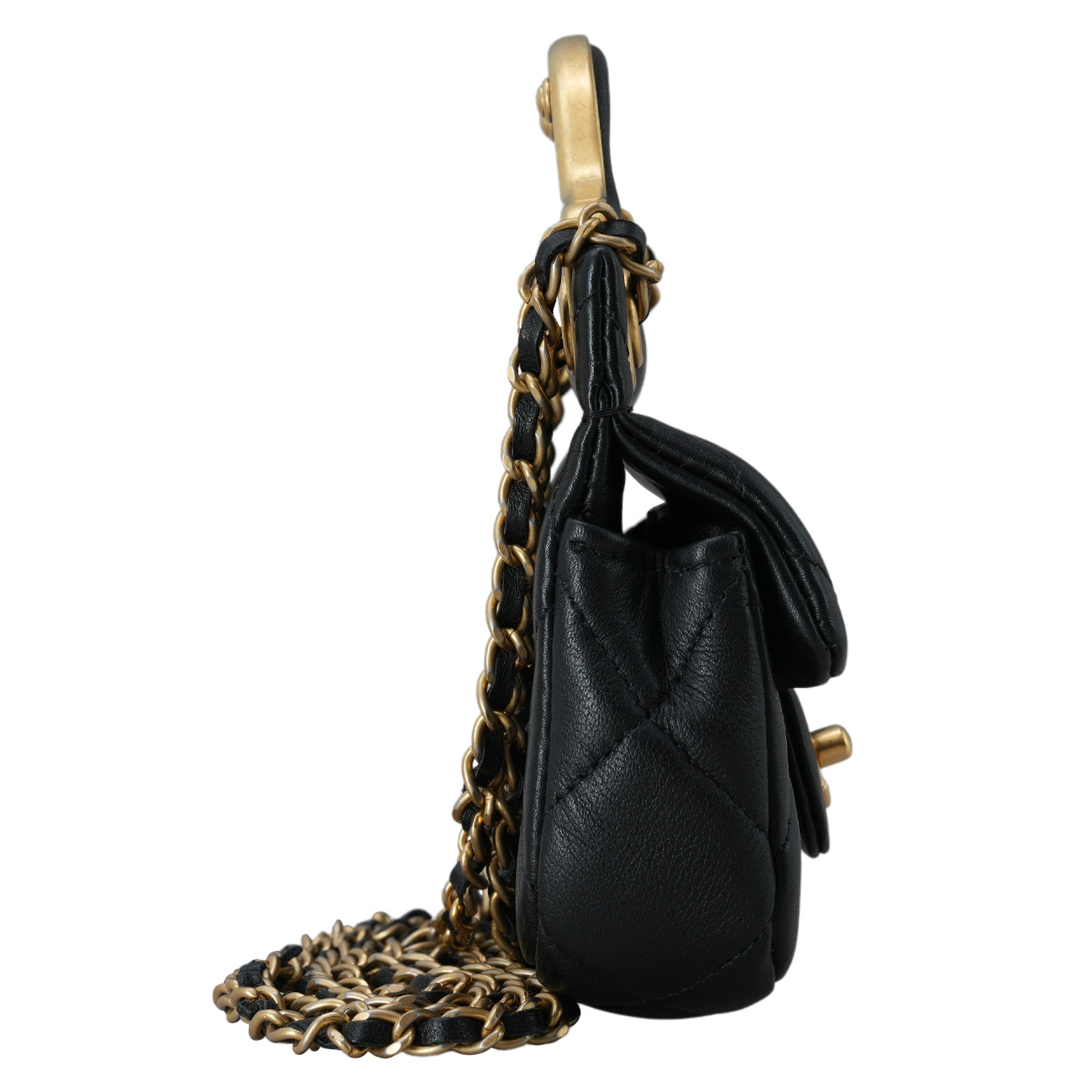 CHANEL(USED)샤넬 AP2271 공방 탑핸들 미니 체인지갑