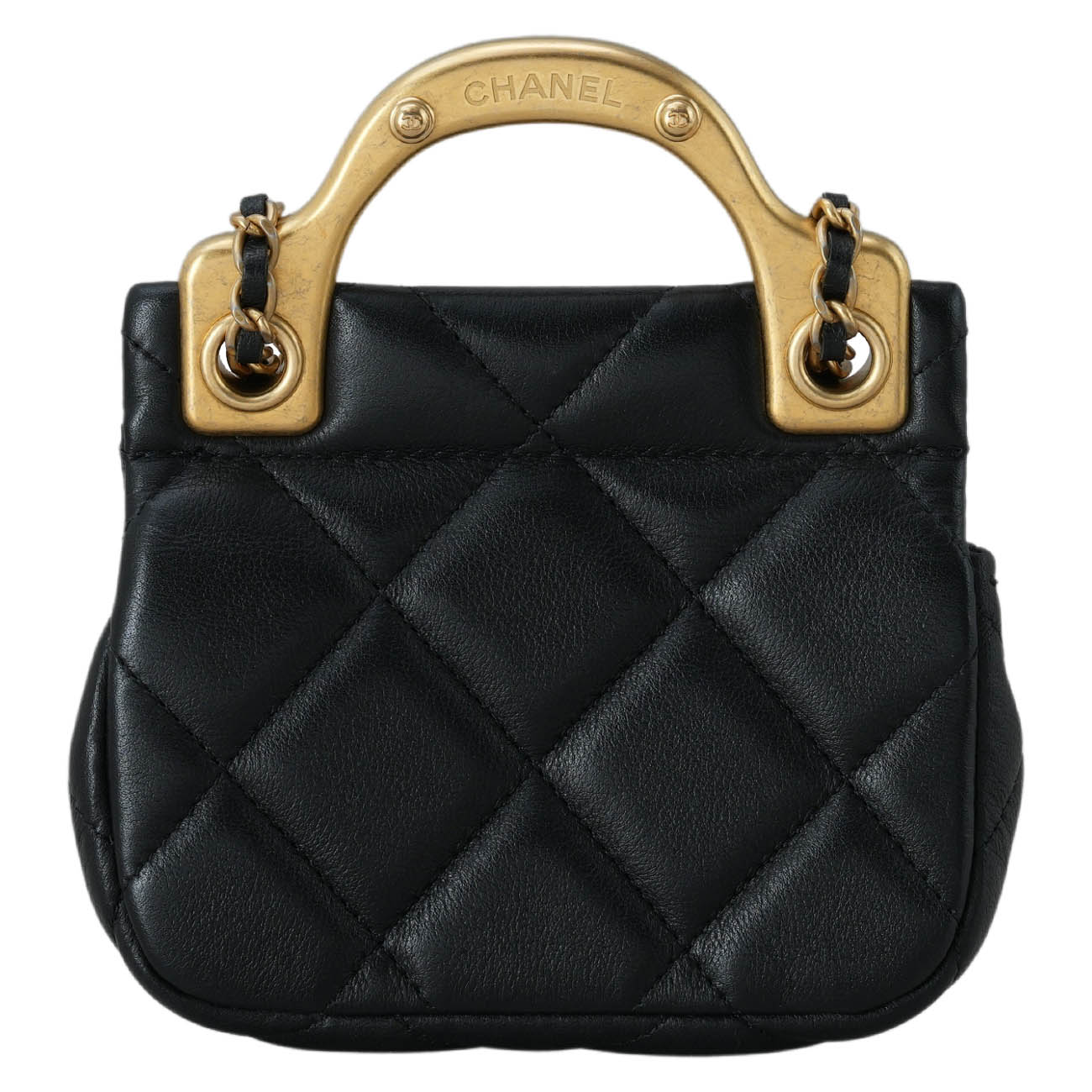 CHANEL(USED)샤넬 AP2271 공방 탑핸들 미니 체인지갑