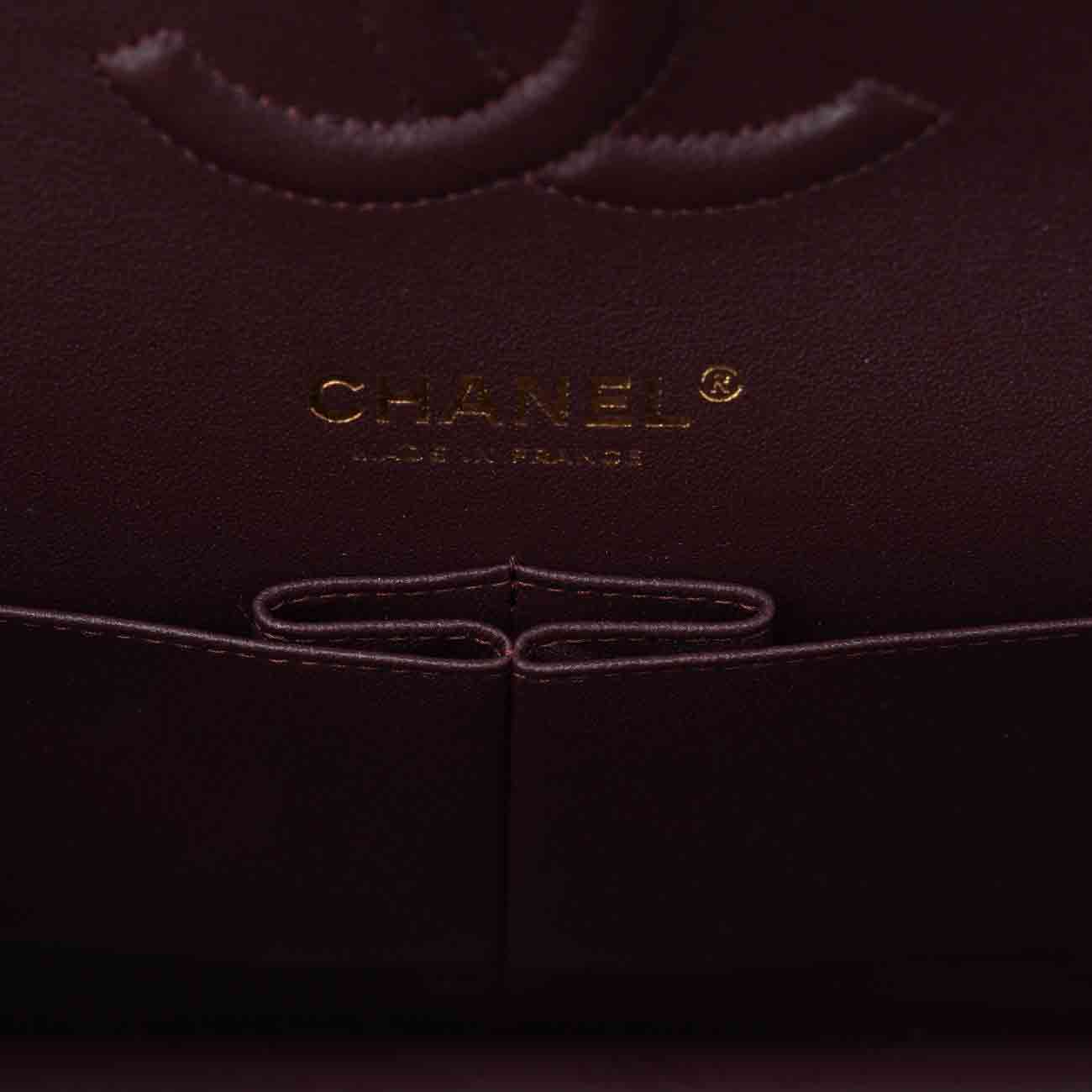 CHANEL(USED)샤넬 A01112 캐비어 클래식 미듐 플랩백