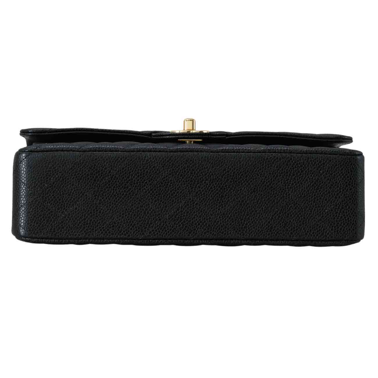CHANEL(USED)샤넬 A01112 캐비어 클래식 미듐 플랩백