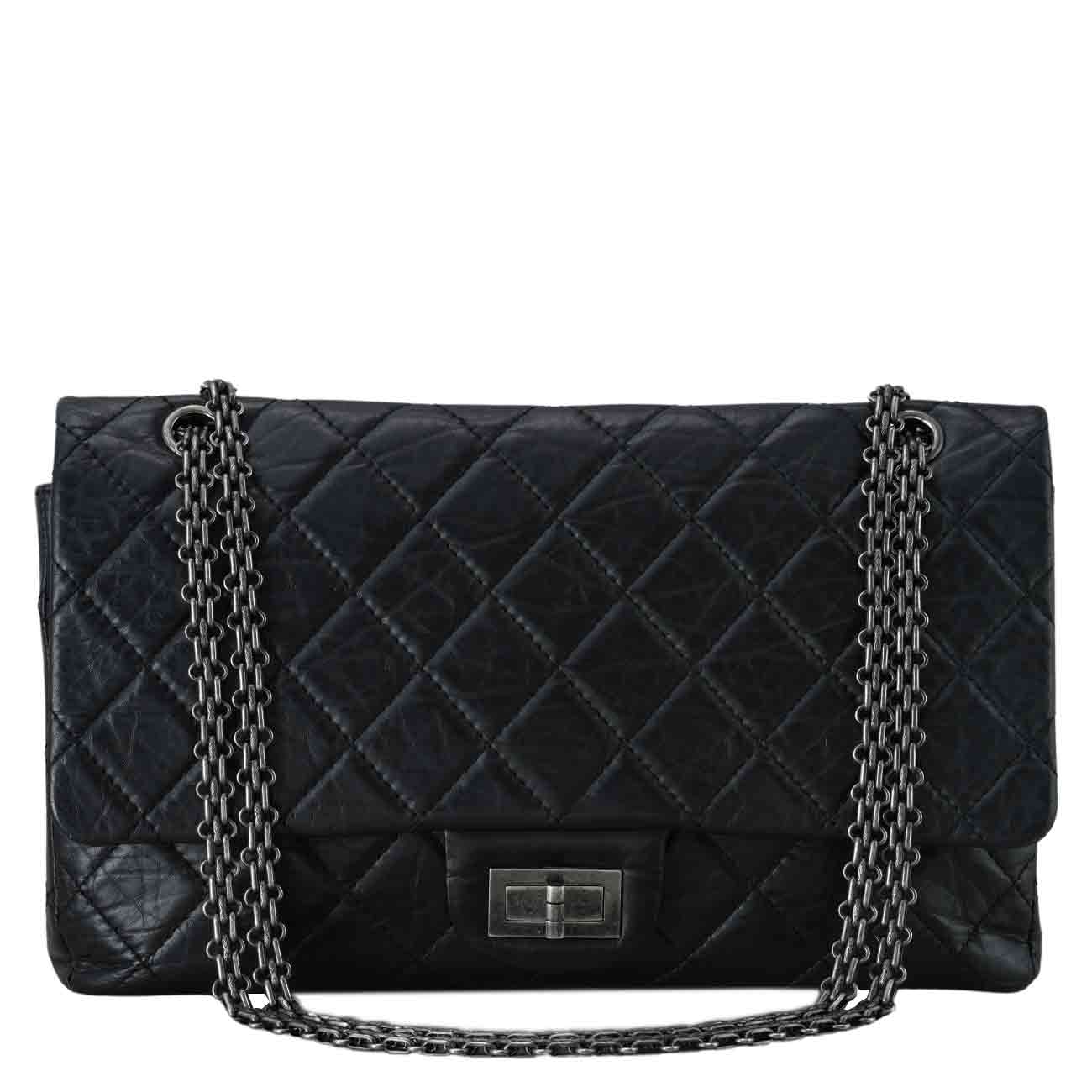 CHANEL(USED)샤넬 2.55 빈티지 맥시 플랩백