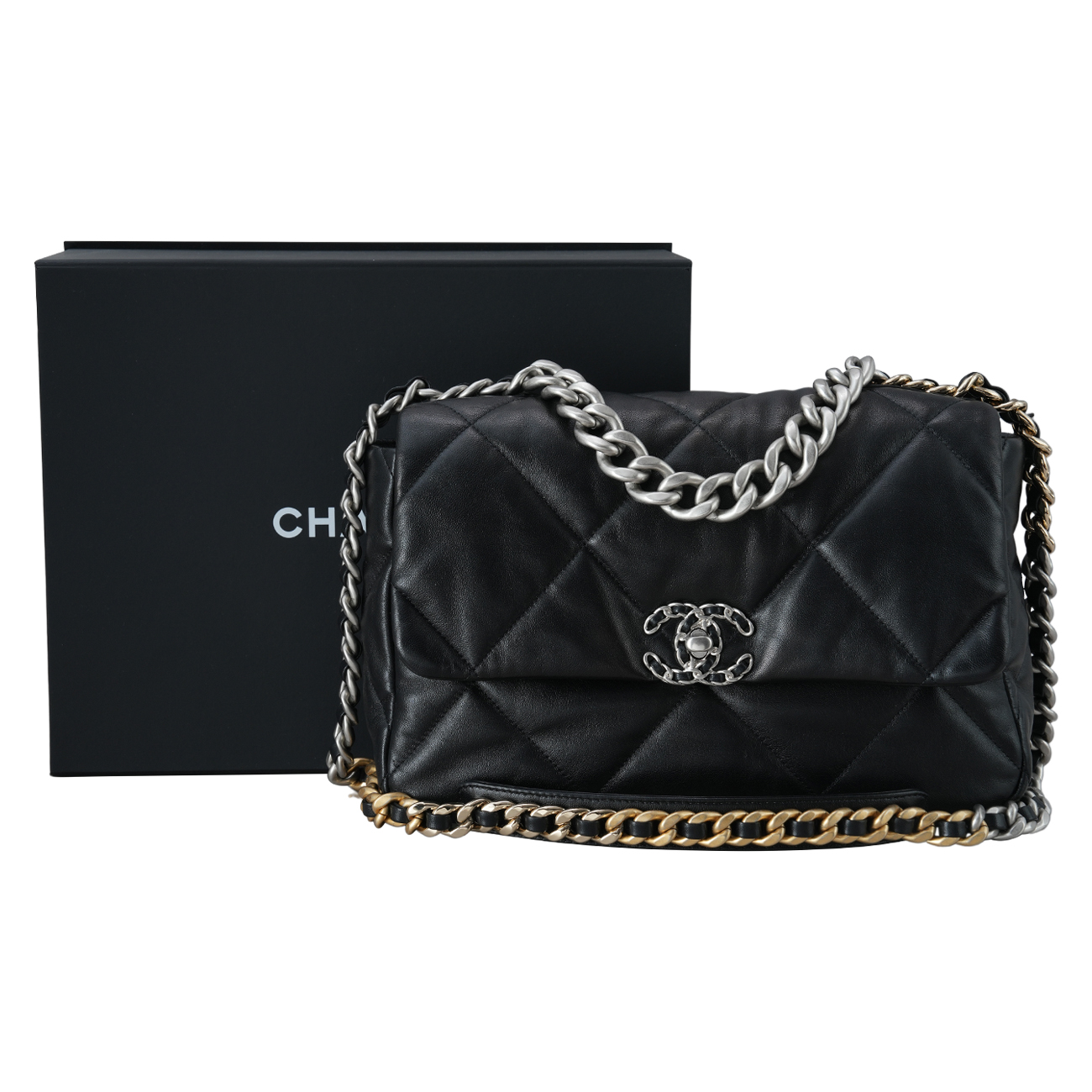 CHANEL(USED)샤넬 AS1161 19백 라지