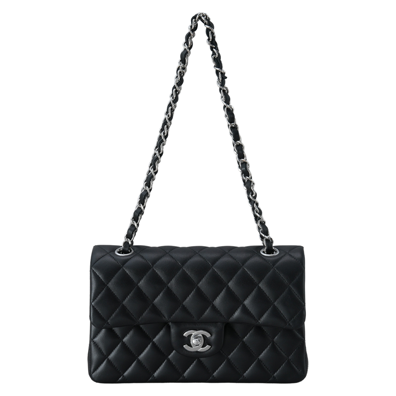 CHANEL(USED)샤넬 A01113 램스킨 클래식 스몰 플랩백