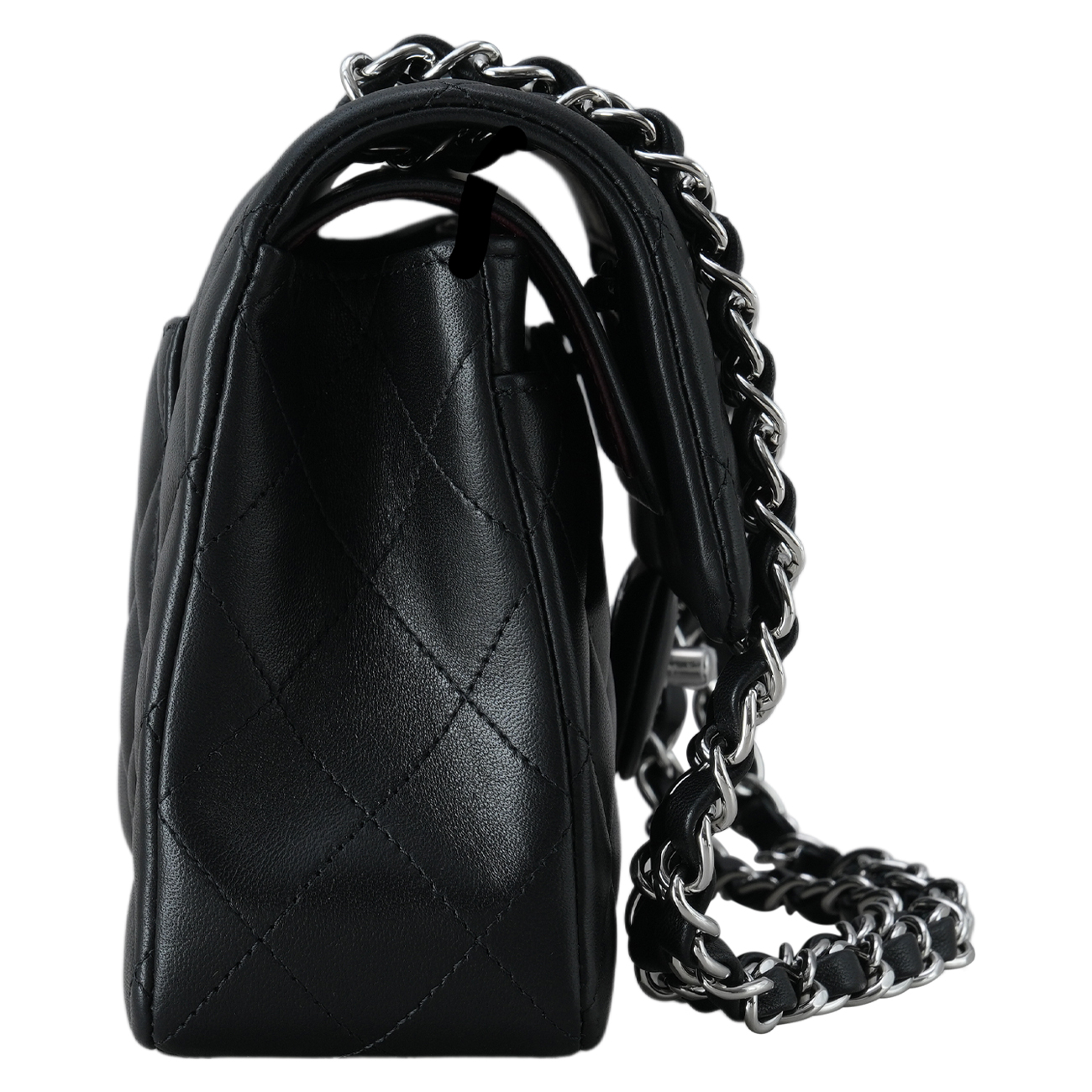 CHANEL(USED)샤넬 A01113 램스킨 클래식 스몰 플랩백