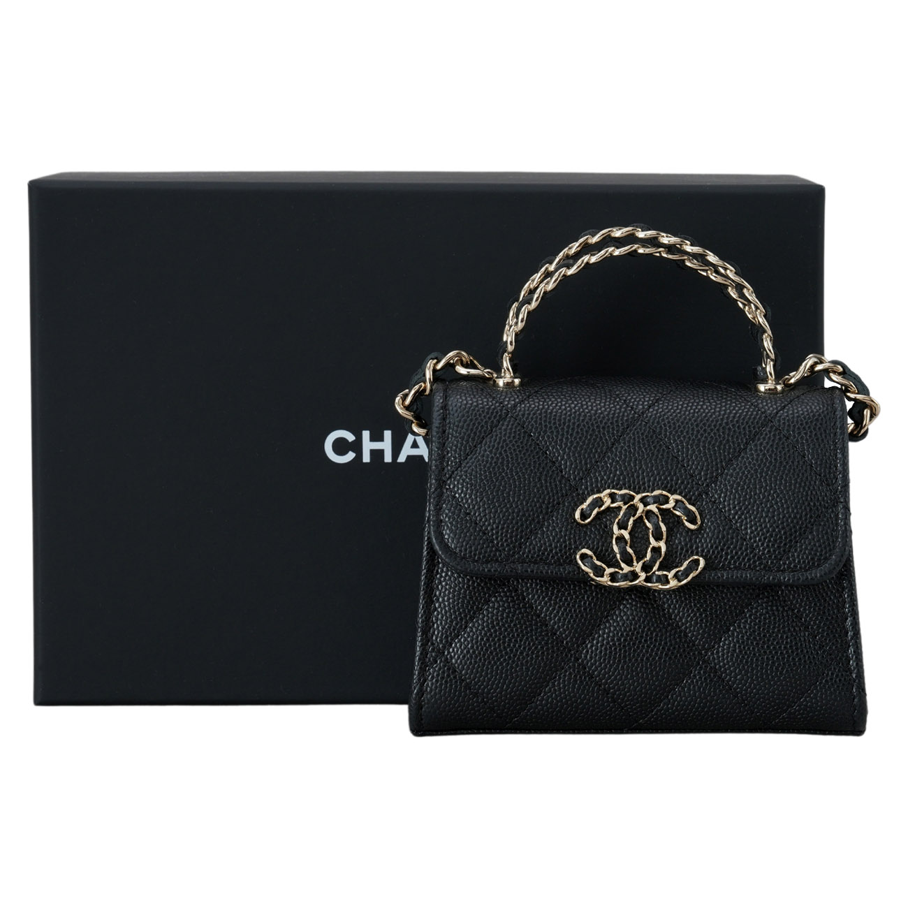 CHANEL(USED)샤넬 캐비어 미니 체인백