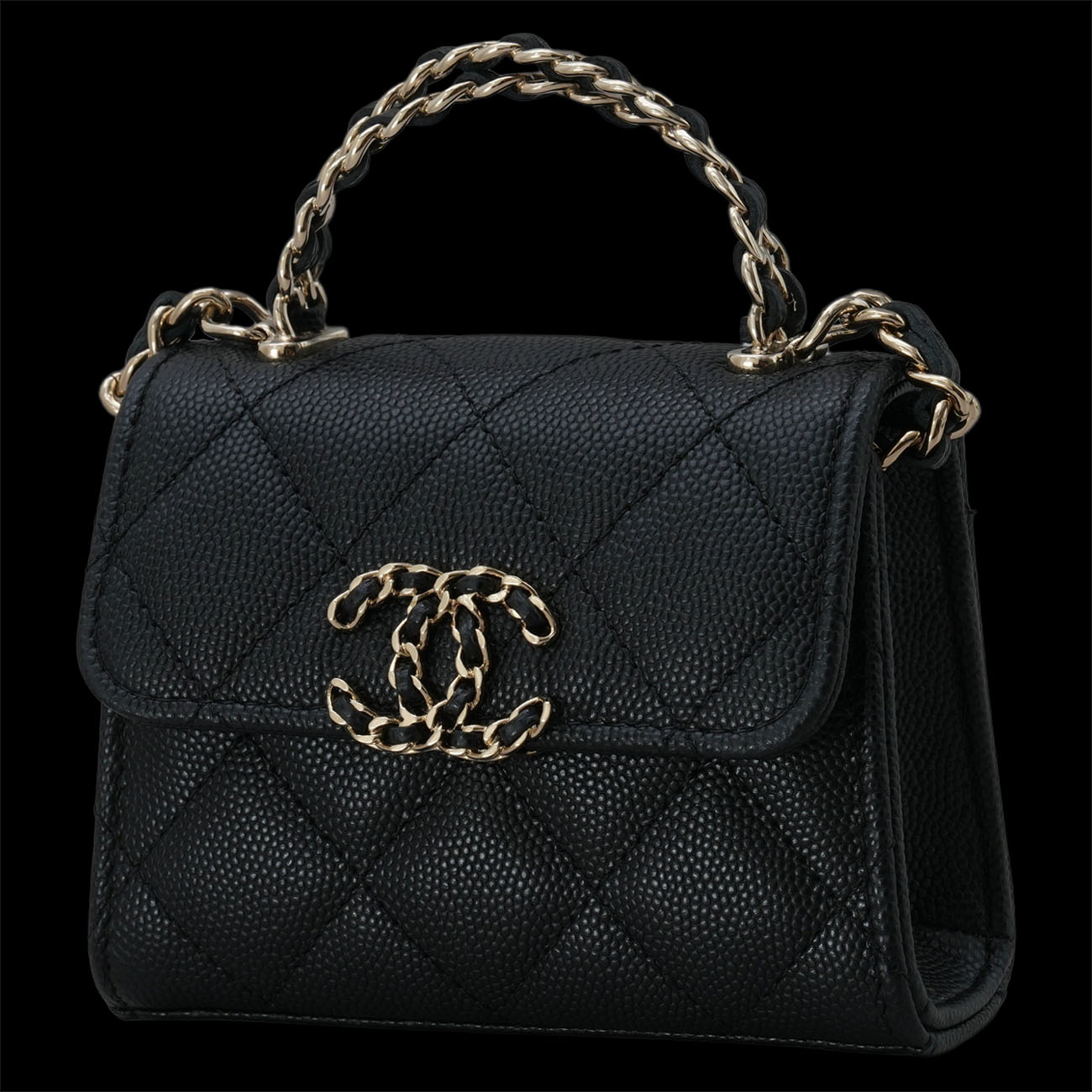 CHANEL(USED)샤넬 캐비어 미니 체인백