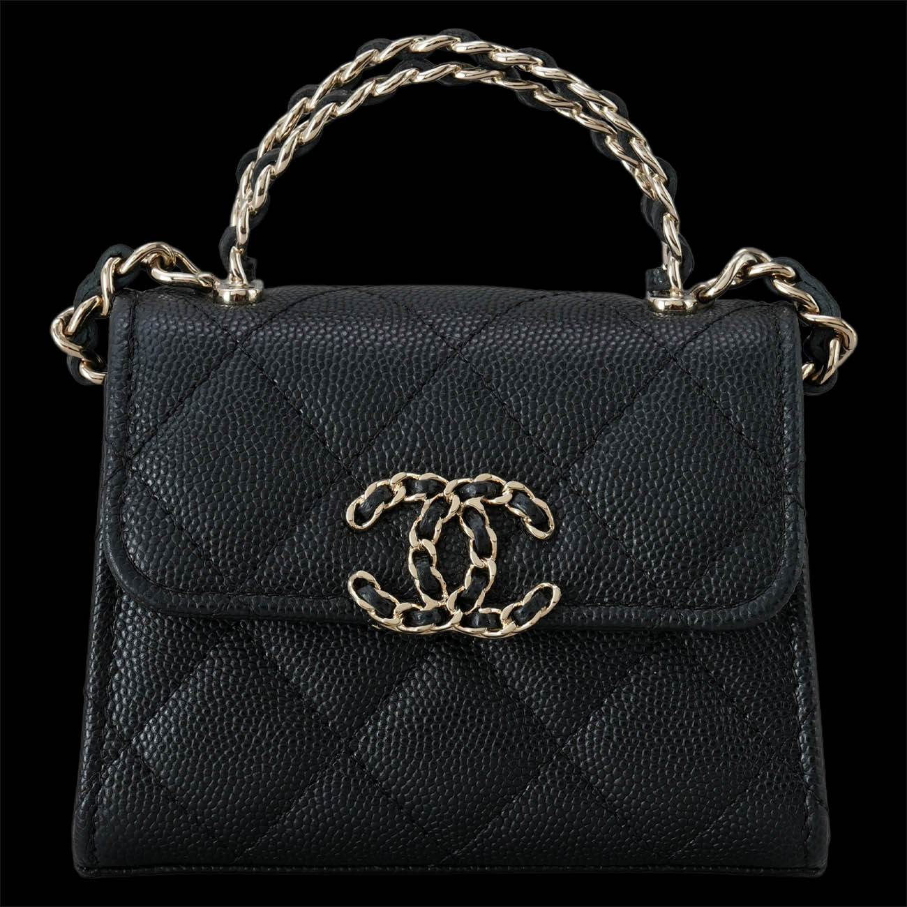 CHANEL(USED)샤넬 캐비어 미니 체인백