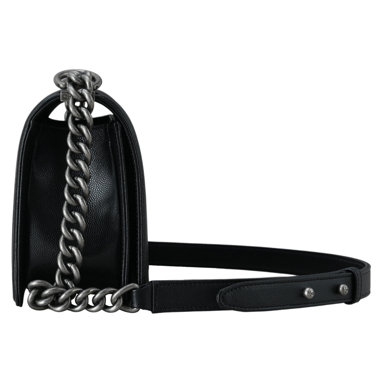 CHANEL(USED)샤넬 캐비어 보이샤넬 미듐 플랩백