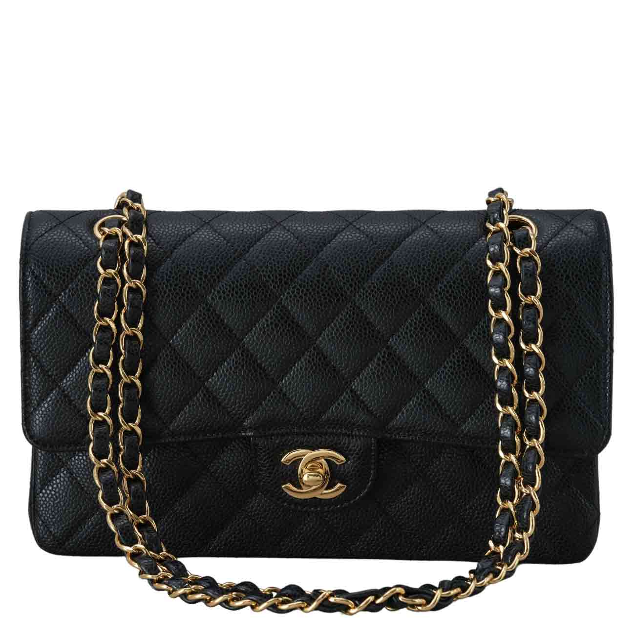 CHANEL(USED)샤넬 캐비어 클래식 미듐 플랩백