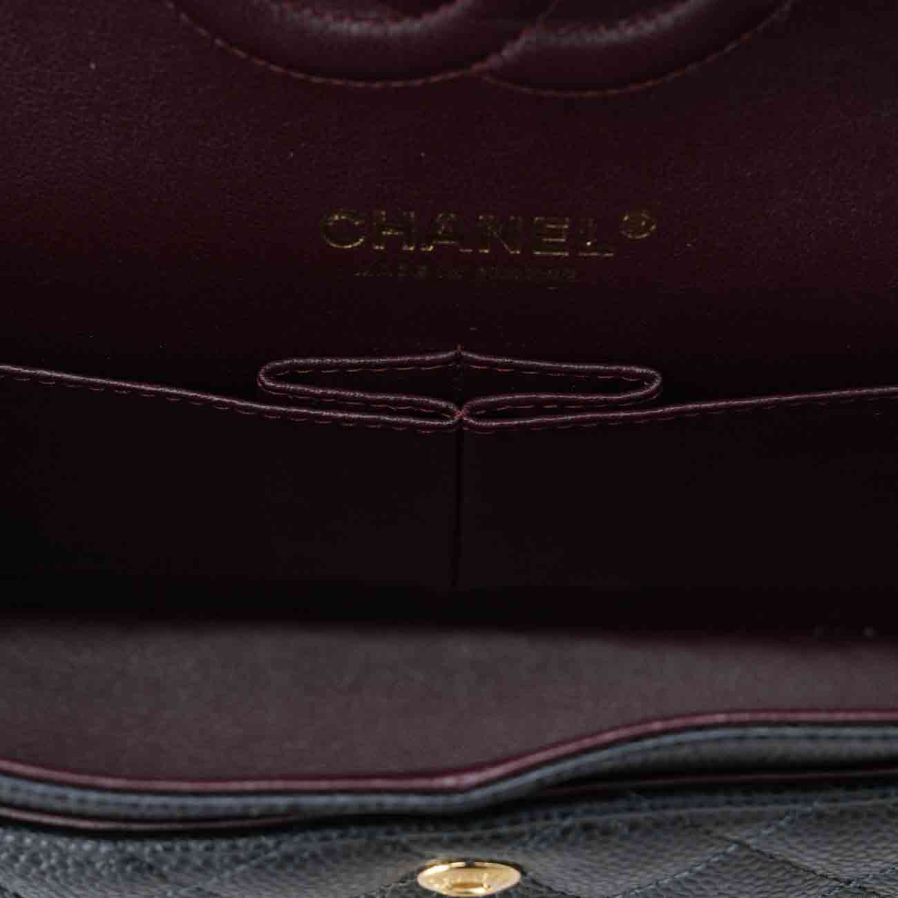 CHANEL(USED)샤넬 캐비어 클래식 미듐 플랩백