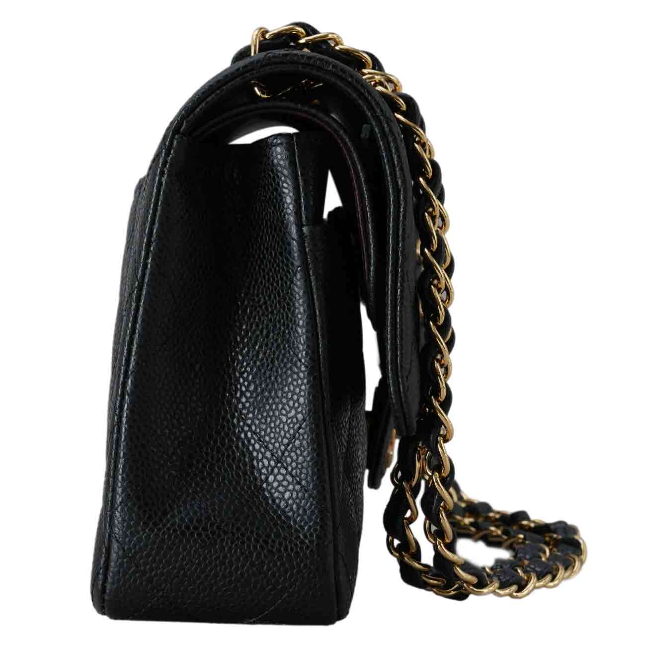 CHANEL(USED)샤넬 캐비어 클래식 미듐 플랩백