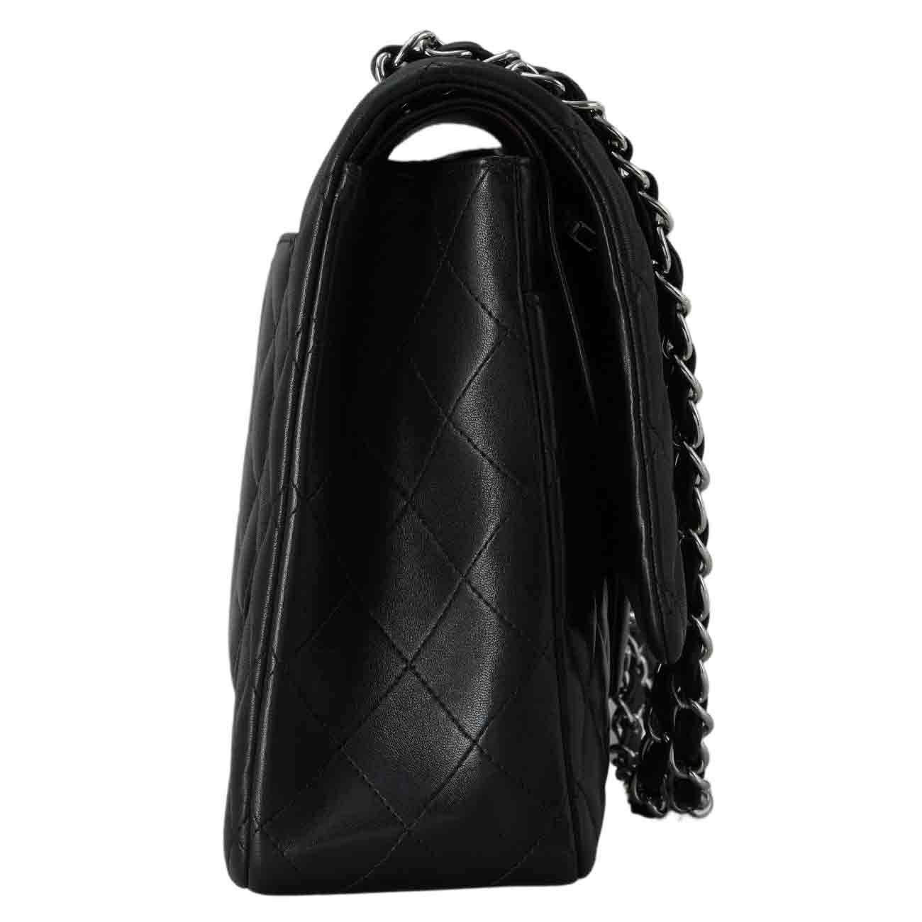 CHANEL(USED)샤넬 램스킨 클래식 맥시 플랩백