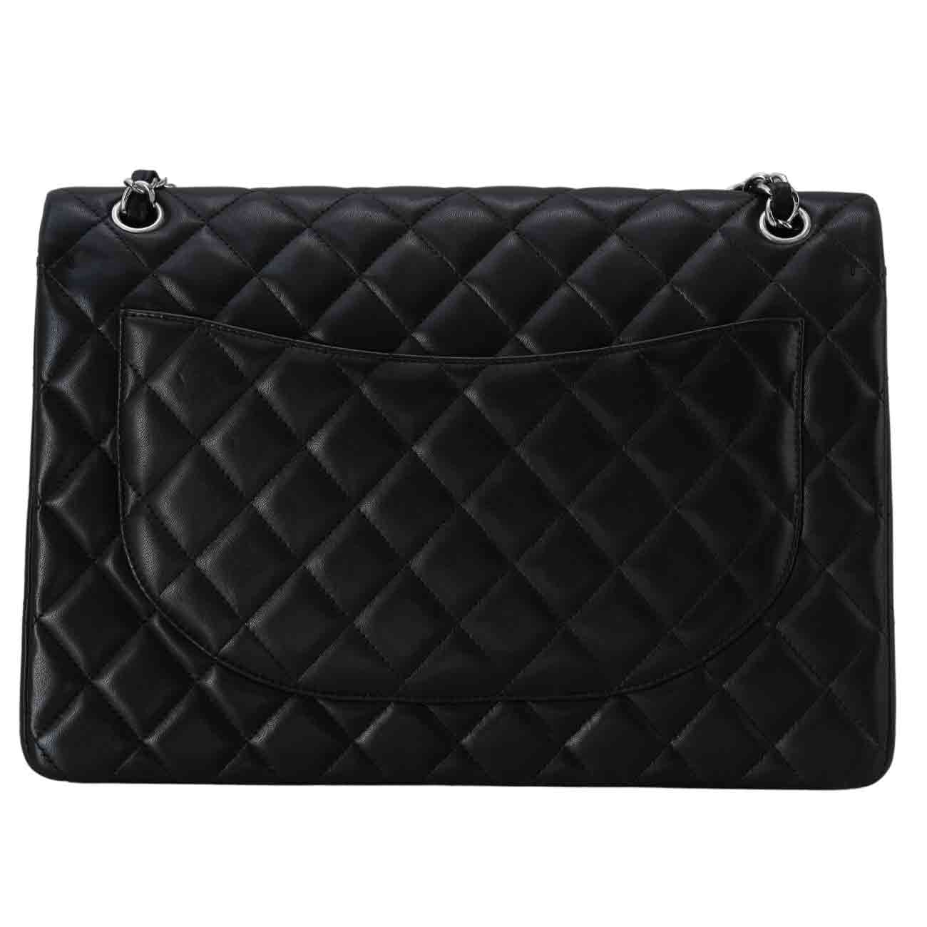 CHANEL(USED)샤넬 램스킨 클래식 맥시 플랩백