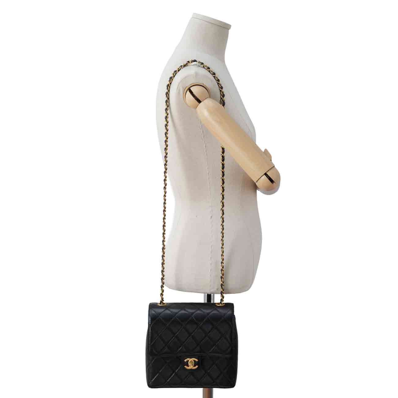 CHANEL(USED)샤넬 쁘띠삭 레트로 미듐