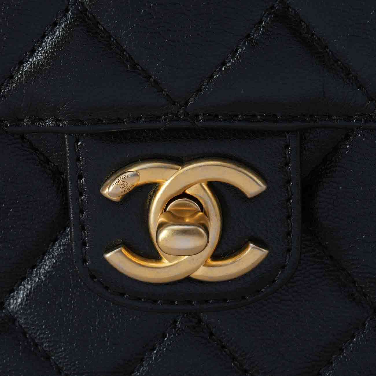CHANEL(USED)샤넬 쁘띠삭 레트로 미듐