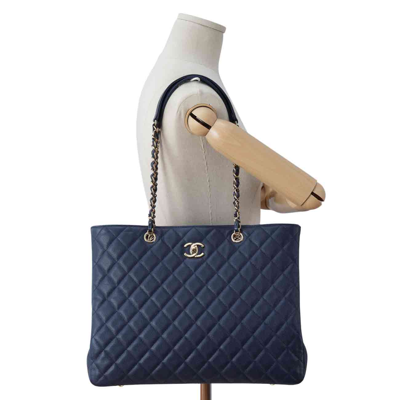 CHANEL(USED)샤넬 캐비어 클래식 타임리스 쇼퍼백