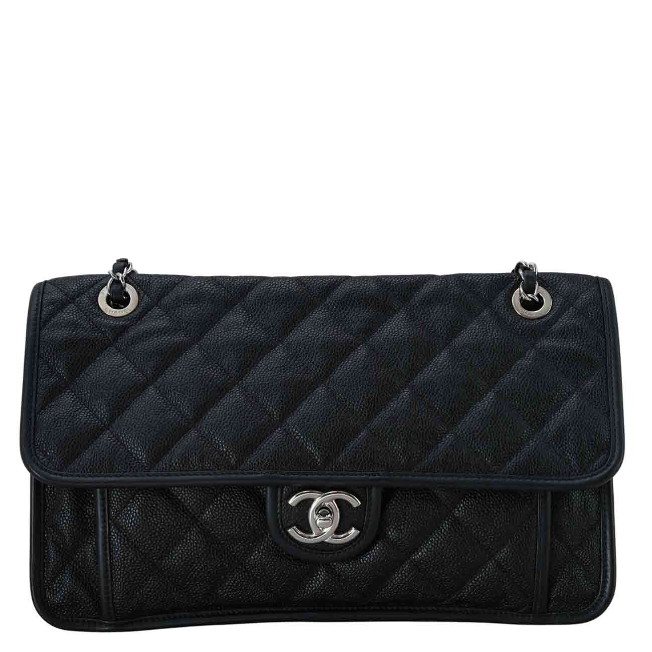 CHANEL(USED)샤넬 시즌 캐비어 체인 숄더백