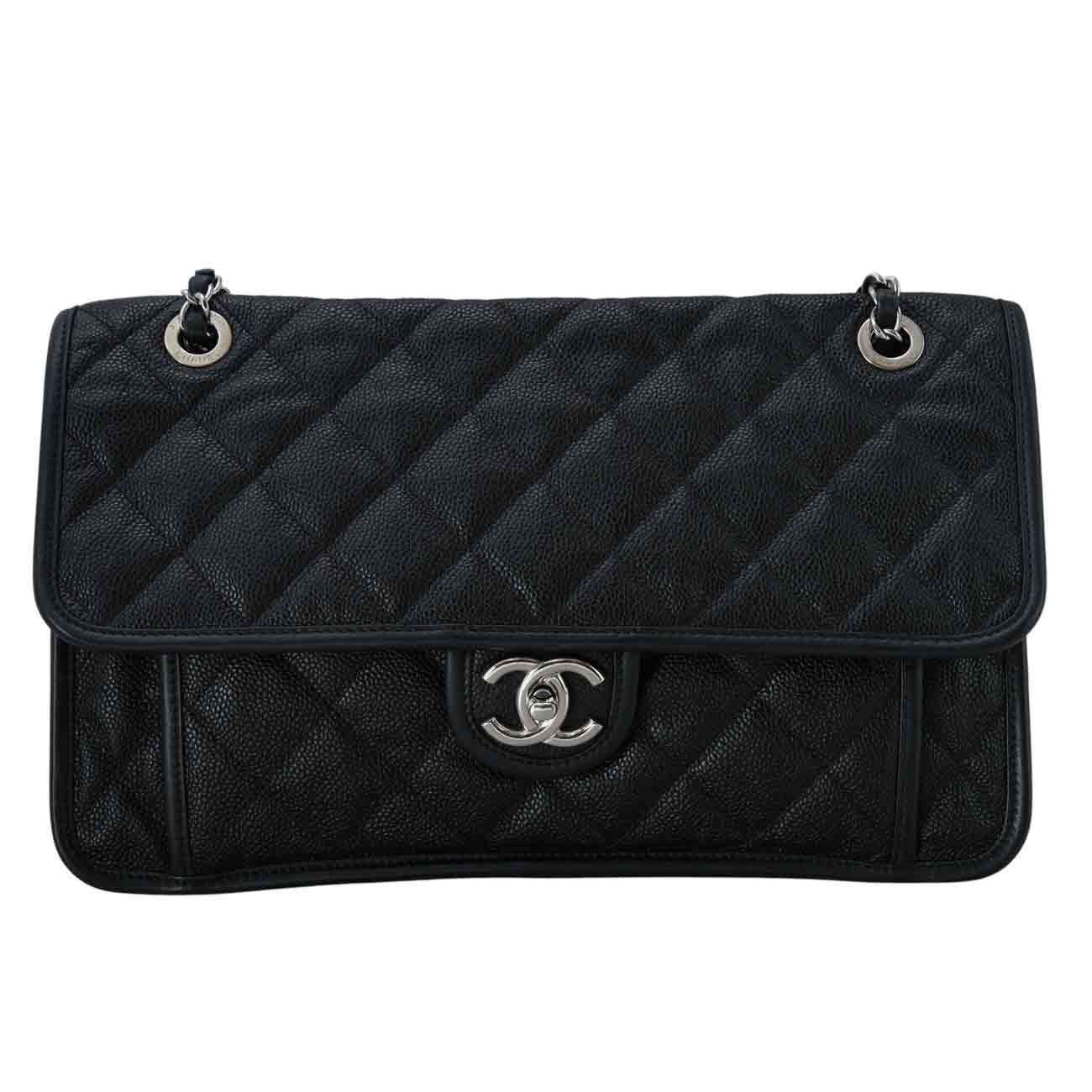 CHANEL(USED)샤넬 시즌 캐비어 체인 숄더백