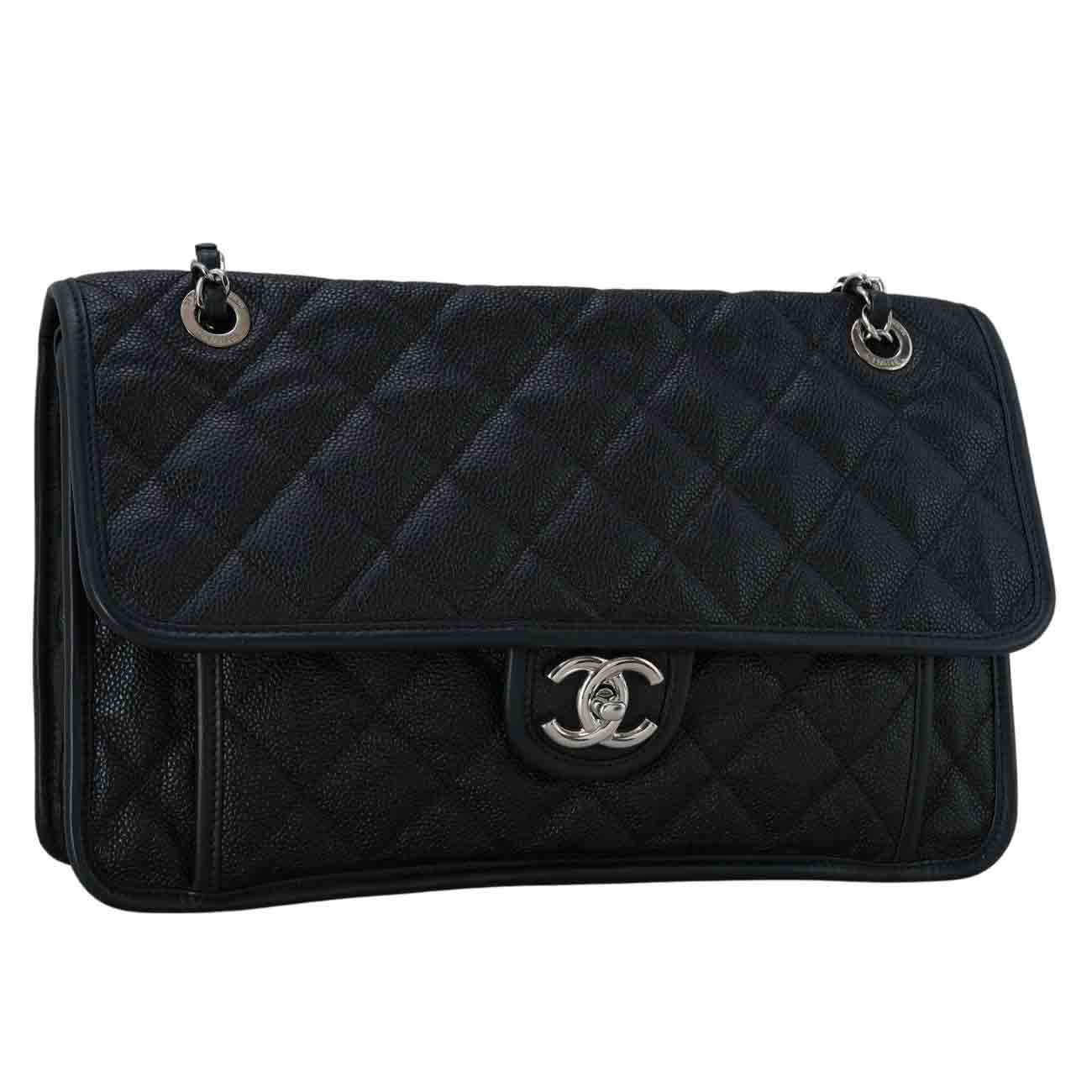 CHANEL(USED)샤넬 시즌 캐비어 체인 숄더백