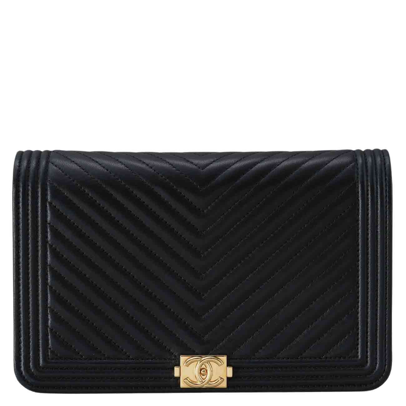 CHANEL(USED)샤넬 보이샤넬 쉐브론 WOC