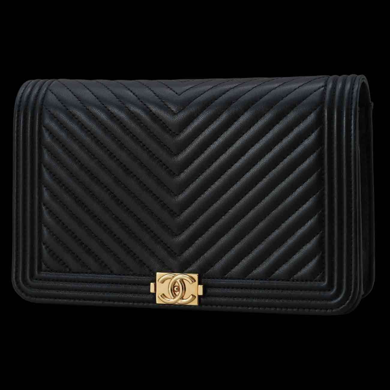 CHANEL(USED)샤넬 보이샤넬 쉐브론 WOC